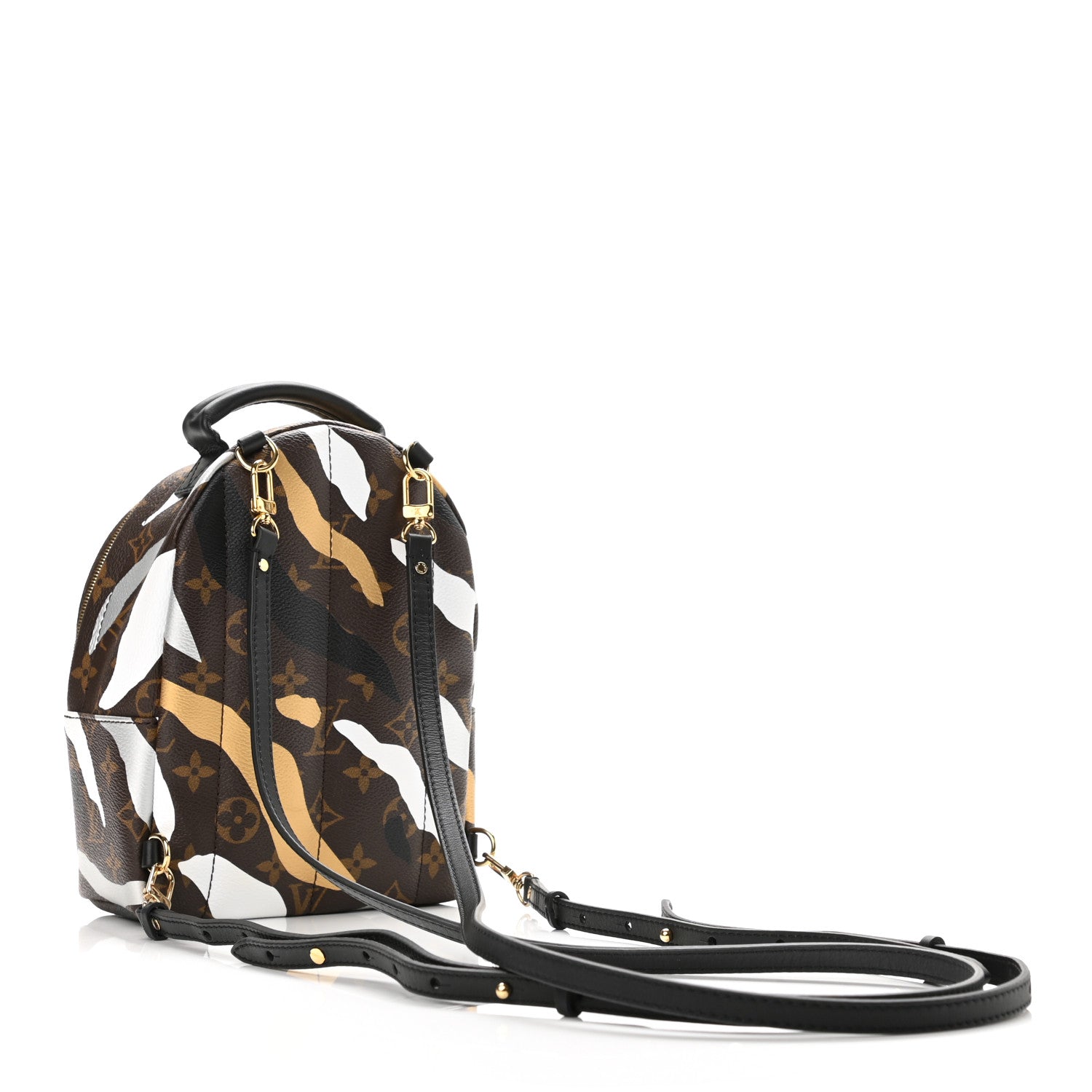 Louis Vuitton X LOL Monogram Palm Springs Backpack Mini Gold Silver 3 of 10