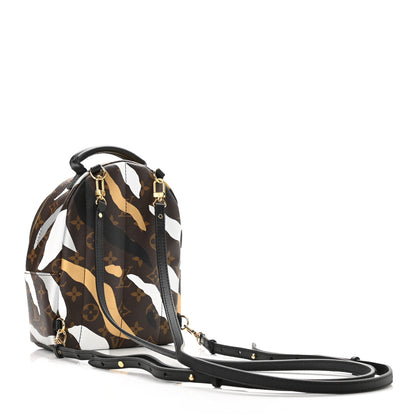 Louis Vuitton X LOL Monogram Palm Springs Backpack Mini Gold Silver 3 of 10