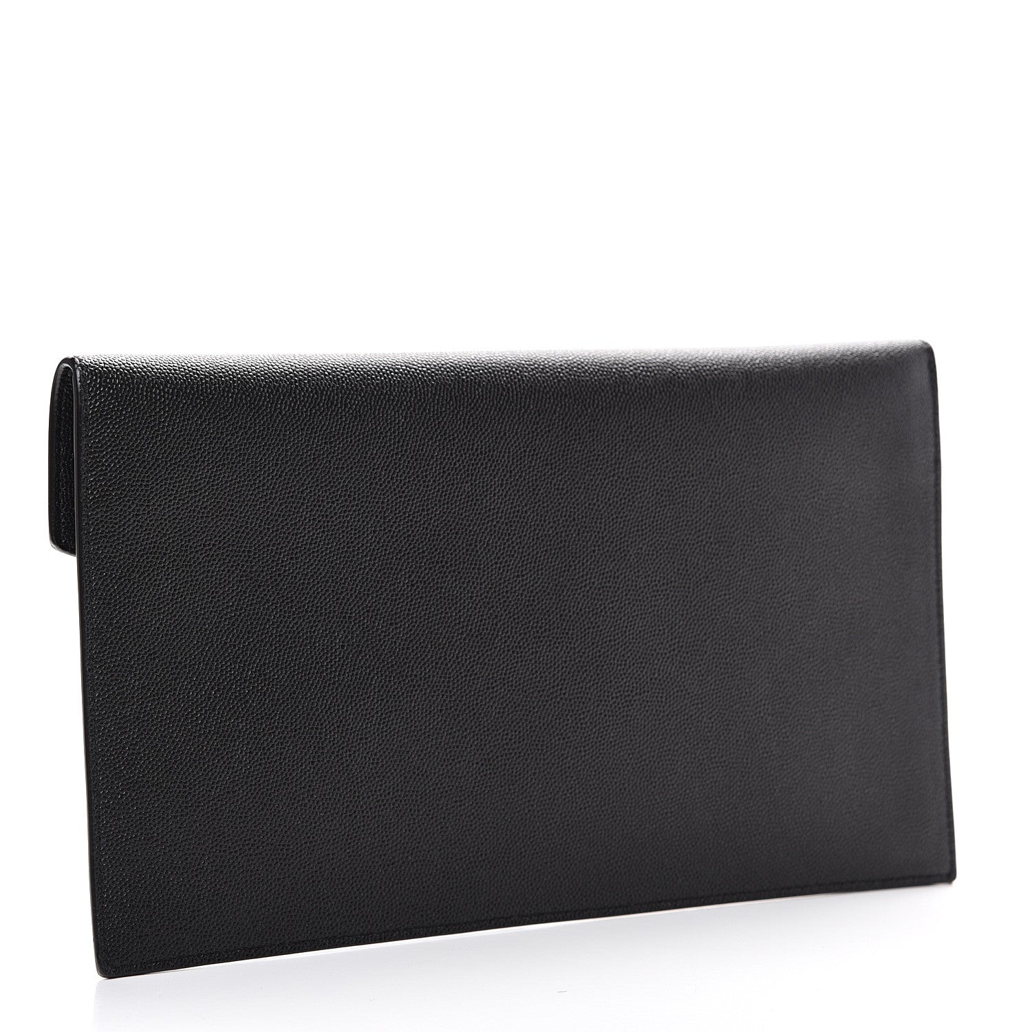 Saint Laurent Grain De Poudre Uptown Pouch Black 2 of 9