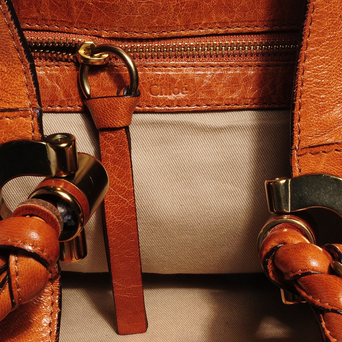 Lambskin Heloise Hobo Nutmeg