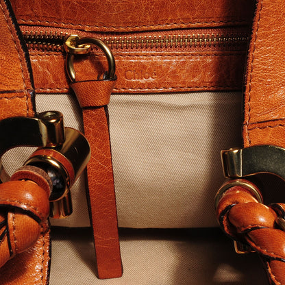Chloe Lambskin Heloise Hobo Nutmeg 6 of 7