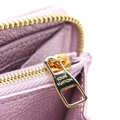 Louis Vuitton Metallic Empreinte Clemence Wallet Pearly Lilac 8 of 9