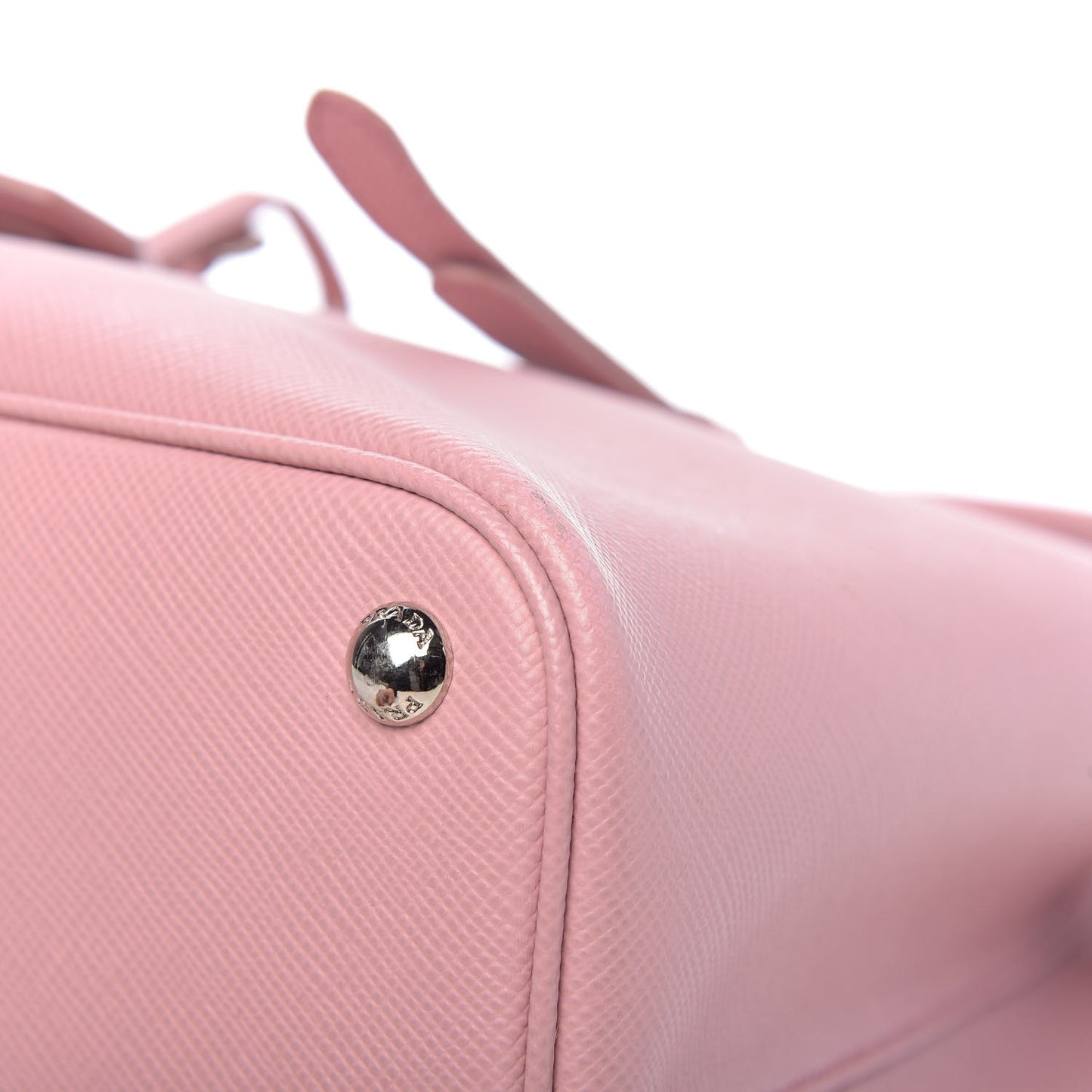 Saffiano Cuir Small Double Handle Tote Pesco