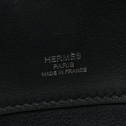 Hermes Swift Kelly Cut Clutch Pochette Black 6 of 13