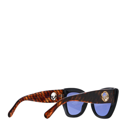 Fendi Acetate F is Fendi FF 51mm Sunglasses 0327/S Tortoise Camouflage 3 of 7