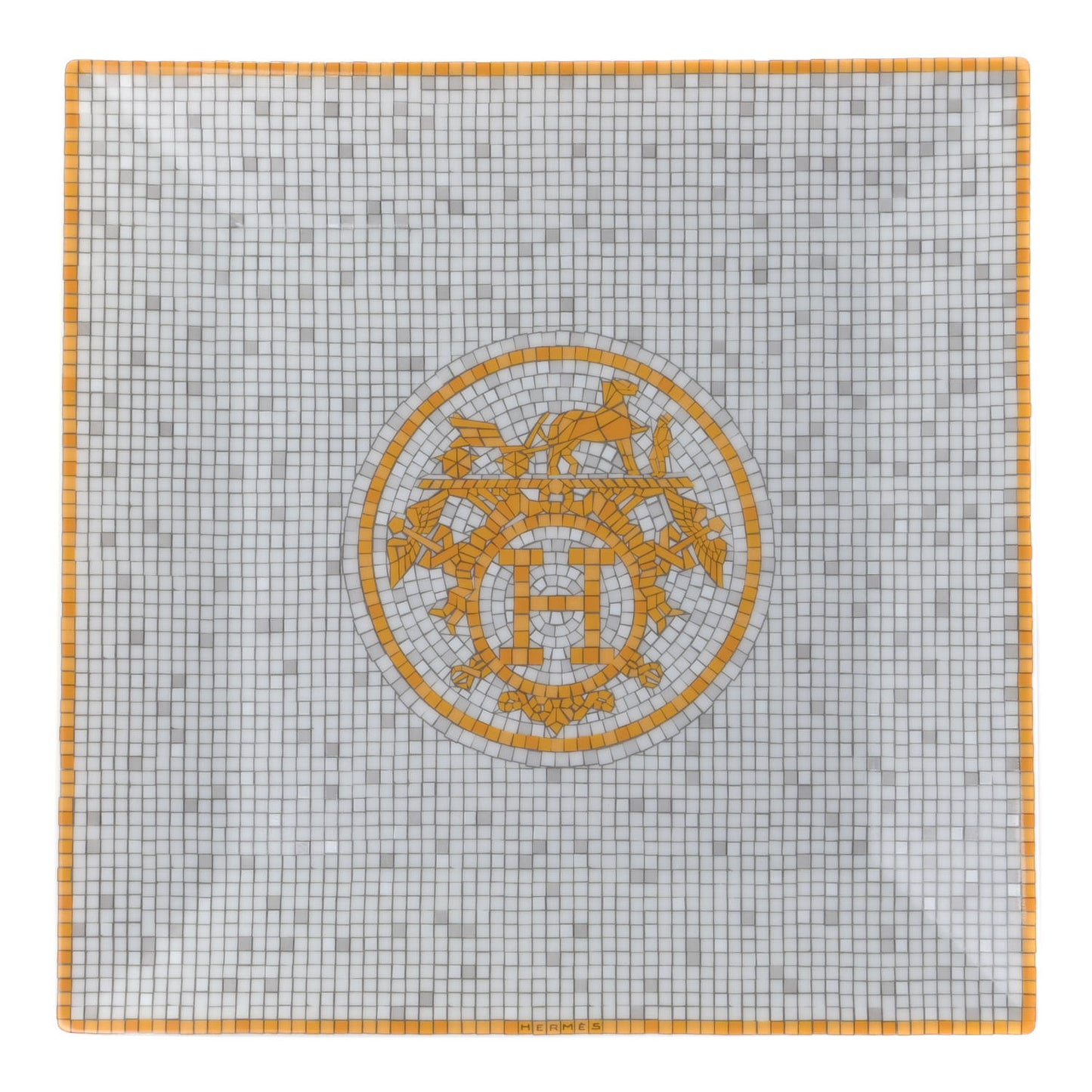 Porcelain Mosaique au 24 Square Plate