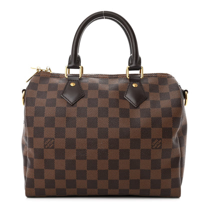 Louis Vuitton Damier Ebene Speedy Bandouliere 25 1 of 10