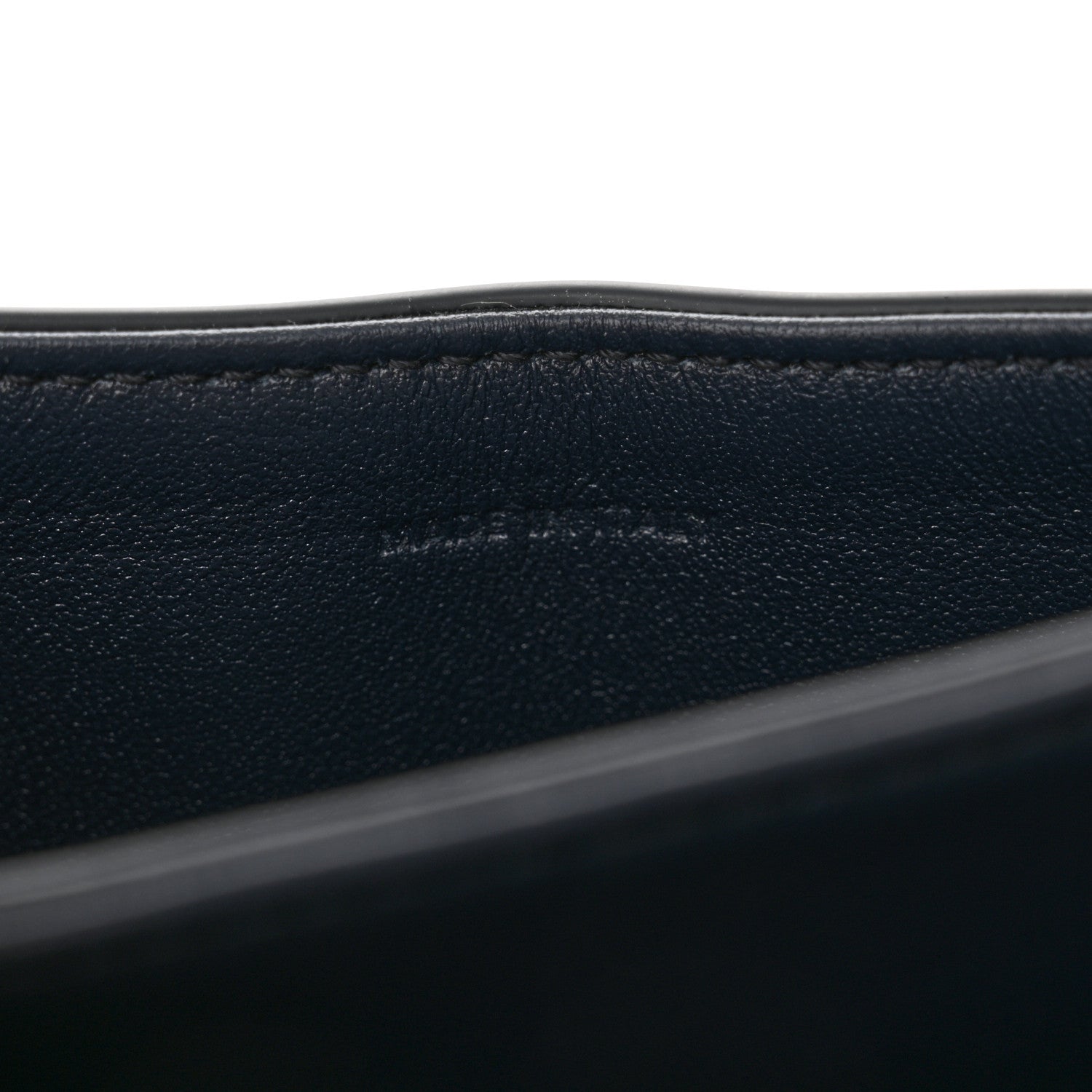 Celine Shiny Calfskin Teen Besace Navy Blue 8 of 13