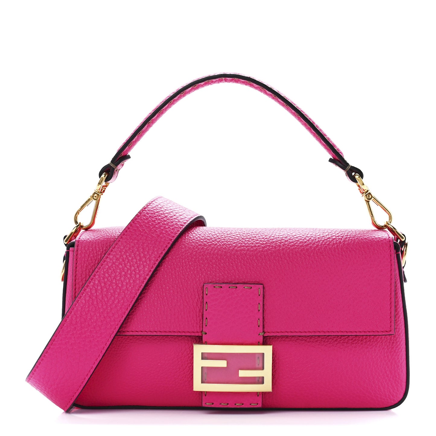 Cuoio Romano Selleria Baguette Fuxia