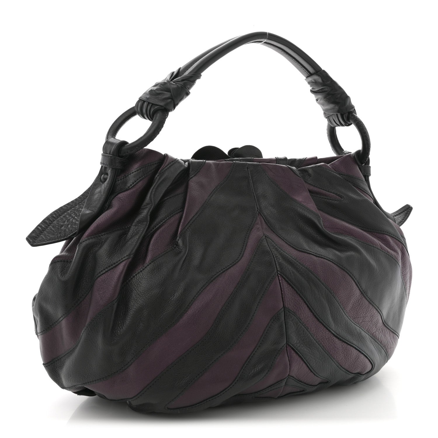 Prada Vitellino Mordo Hobo Ribes Mordore 3 of 9