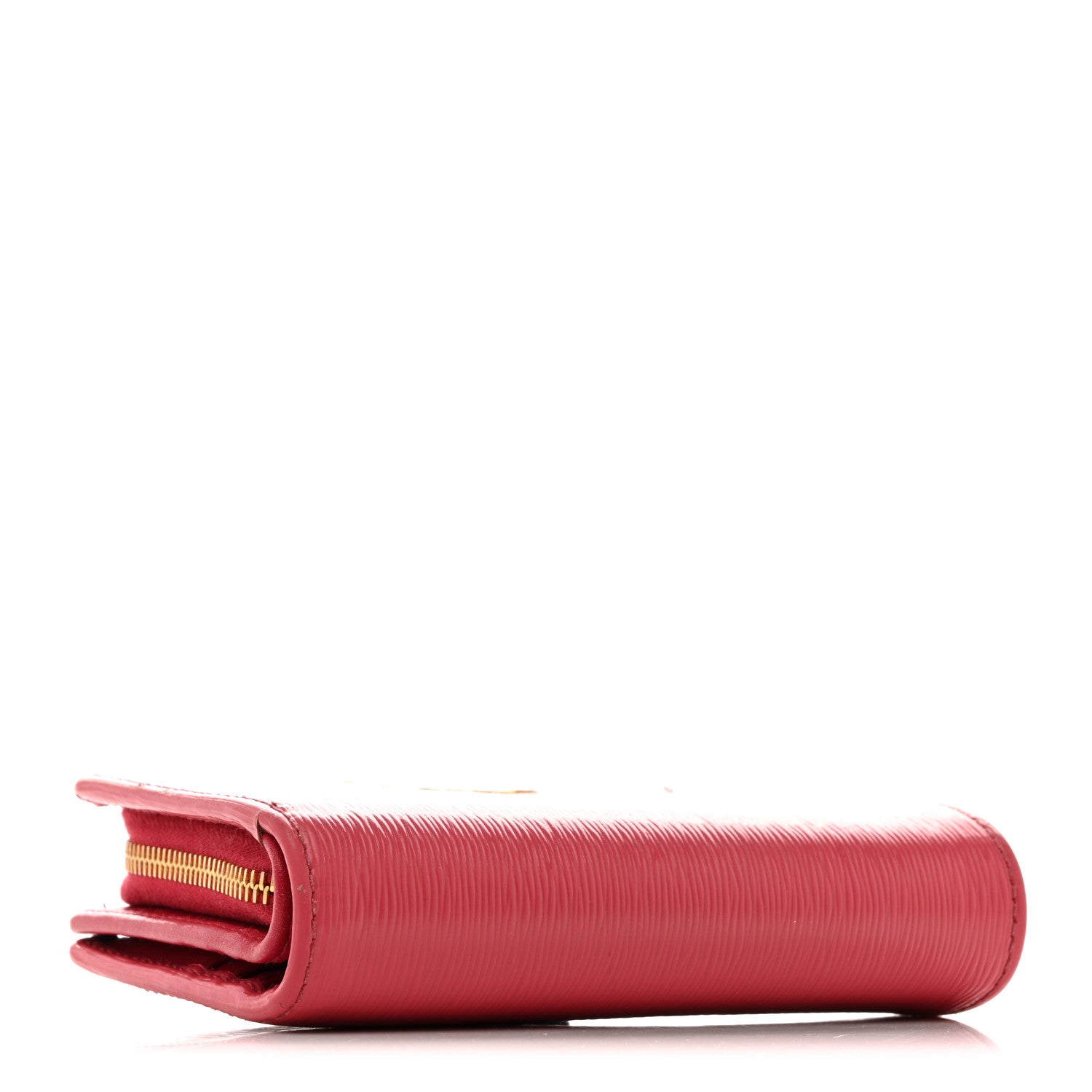 Prada Vitello Move Metal Compact Wallet Peonia 1863577 – FASHIONPHILE