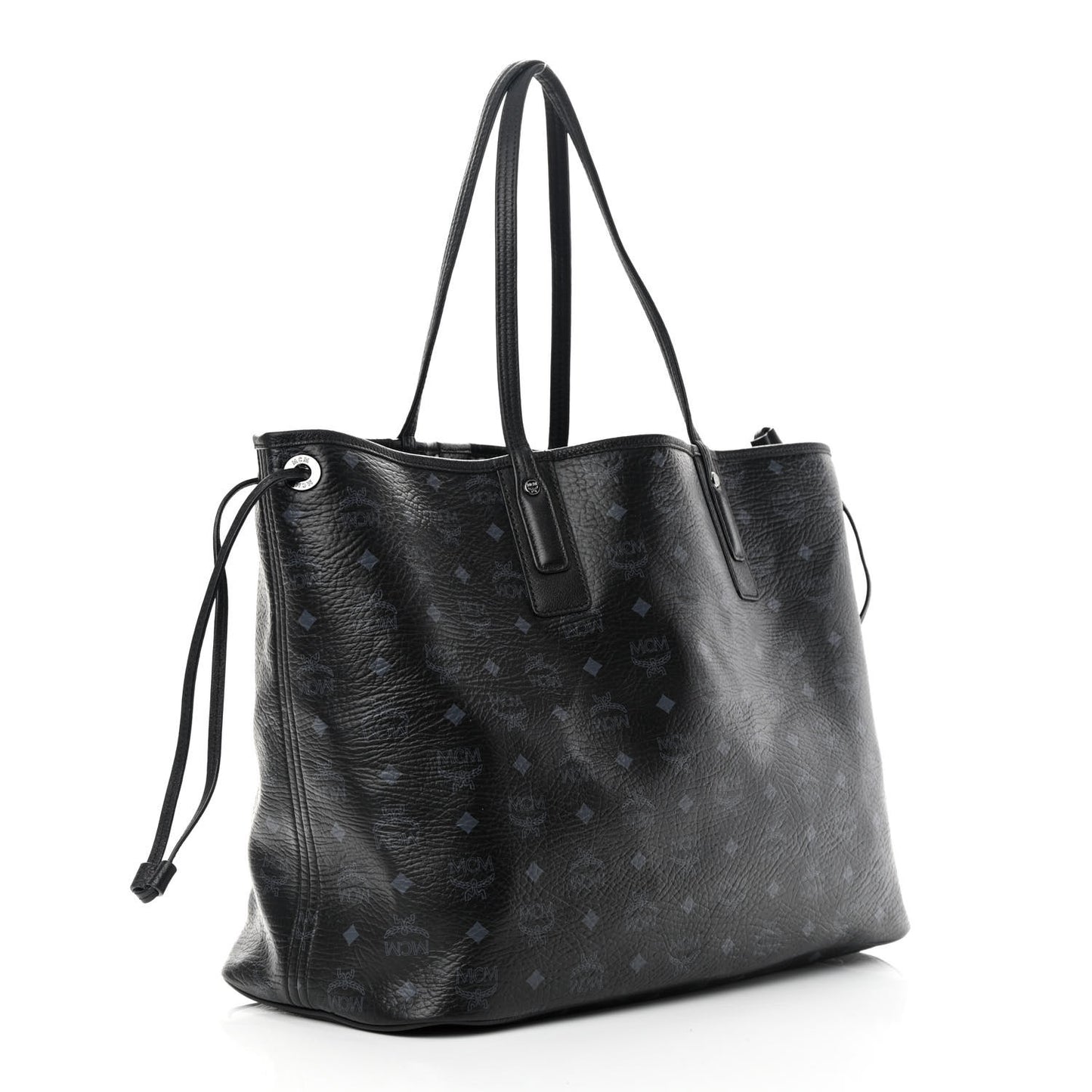 Visetos Large Liz Reversible Shopper Tote Black