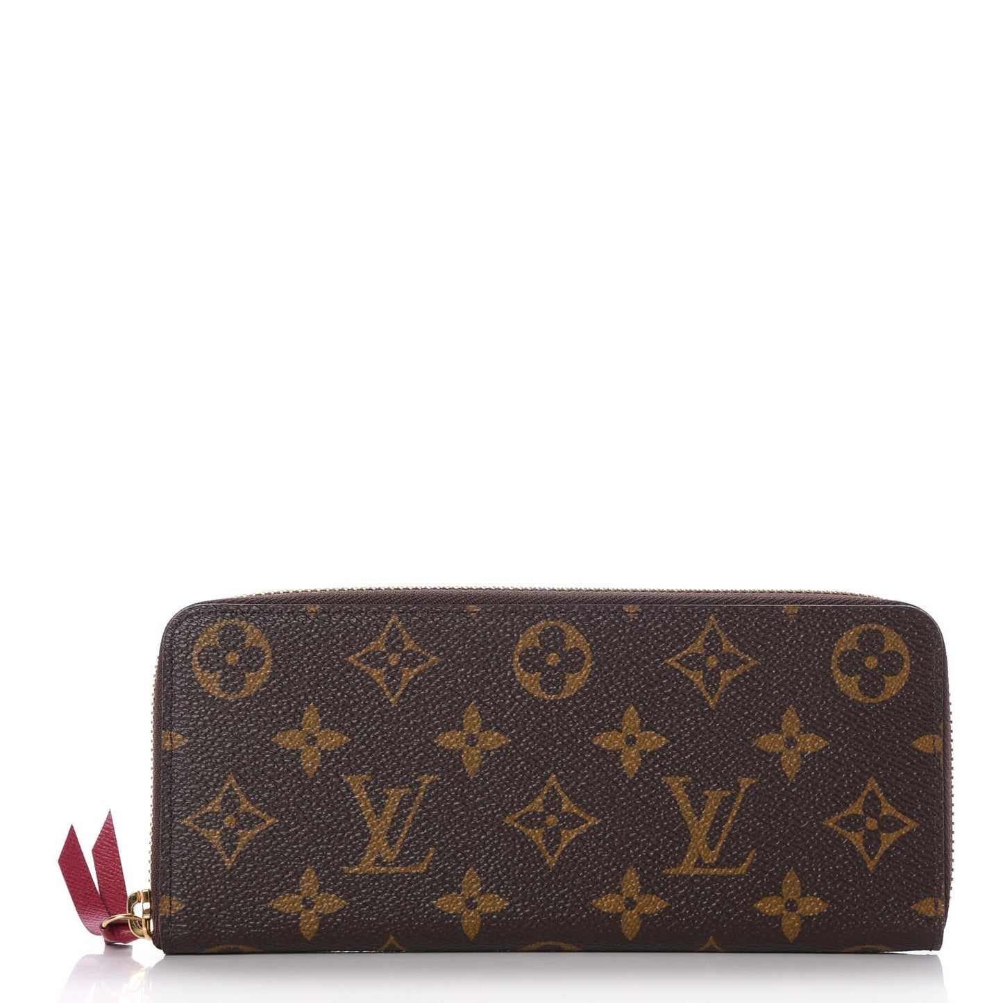 Monogram Clemence Wallet Fuchsia