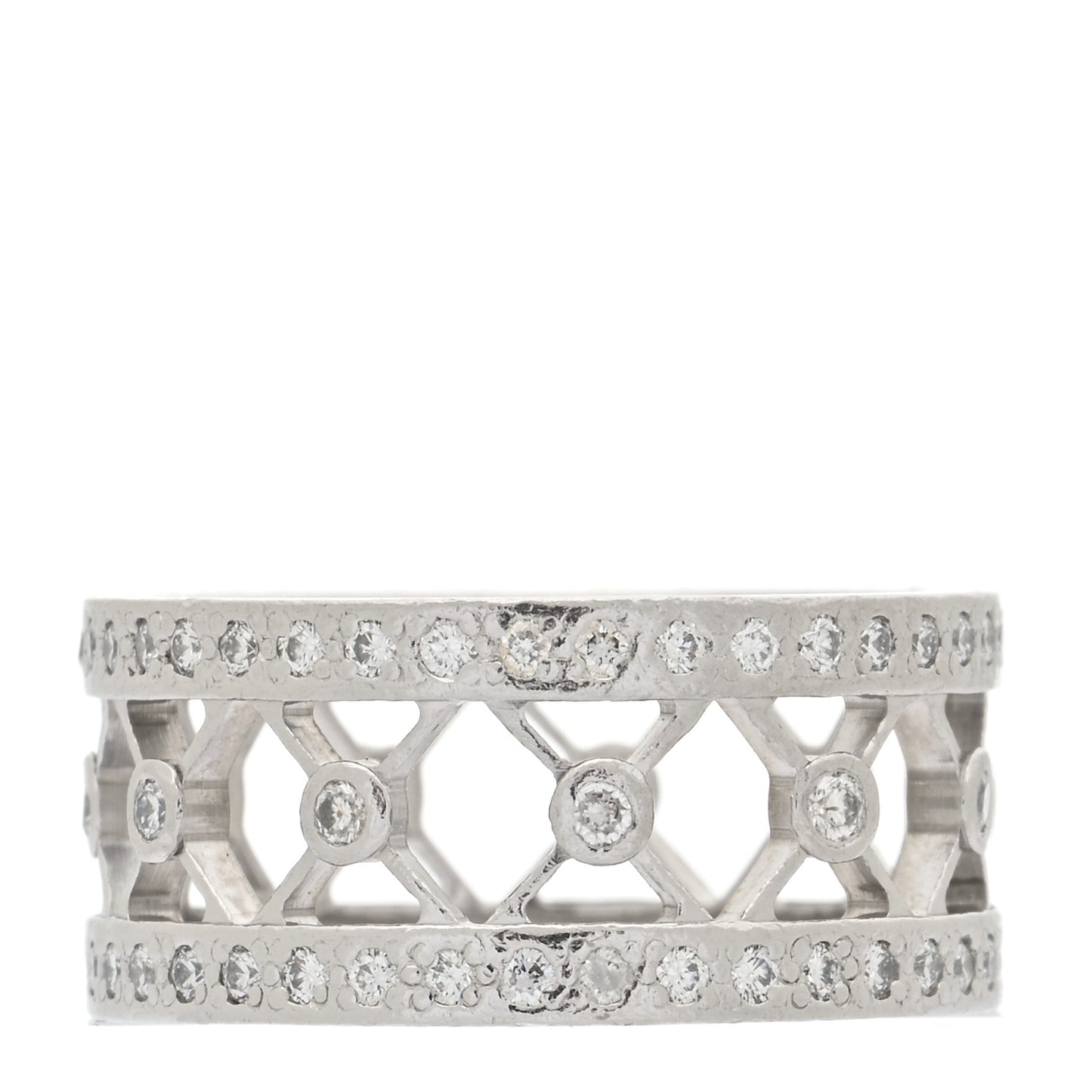 Platinum Diamond Voile Ring 47 4