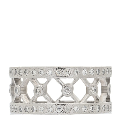 Tiffany Platinum Diamond Voile Ring 47 4 1 of 10