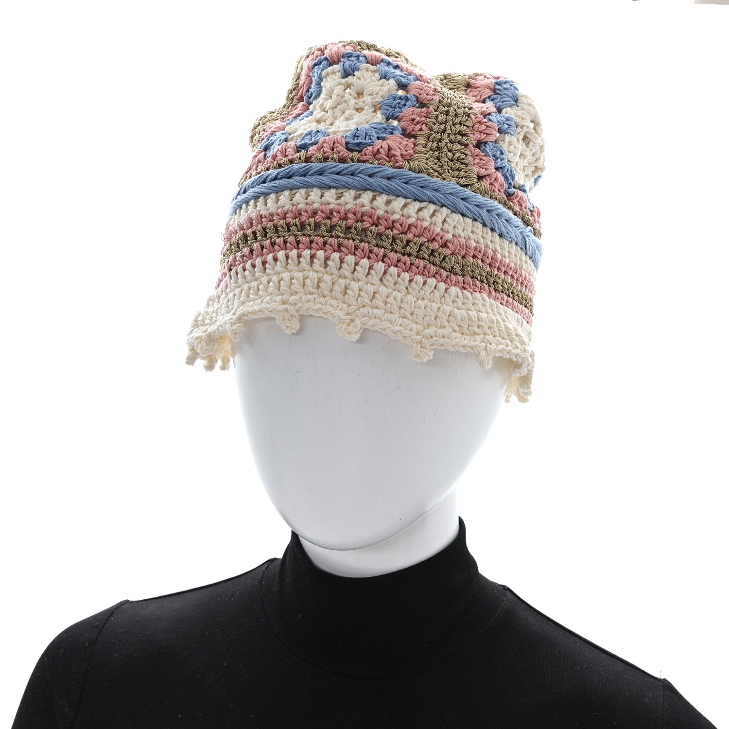 Gucci Cotton Crochet GG Lovelight Bucket Hat M Multicolor 6 of 6