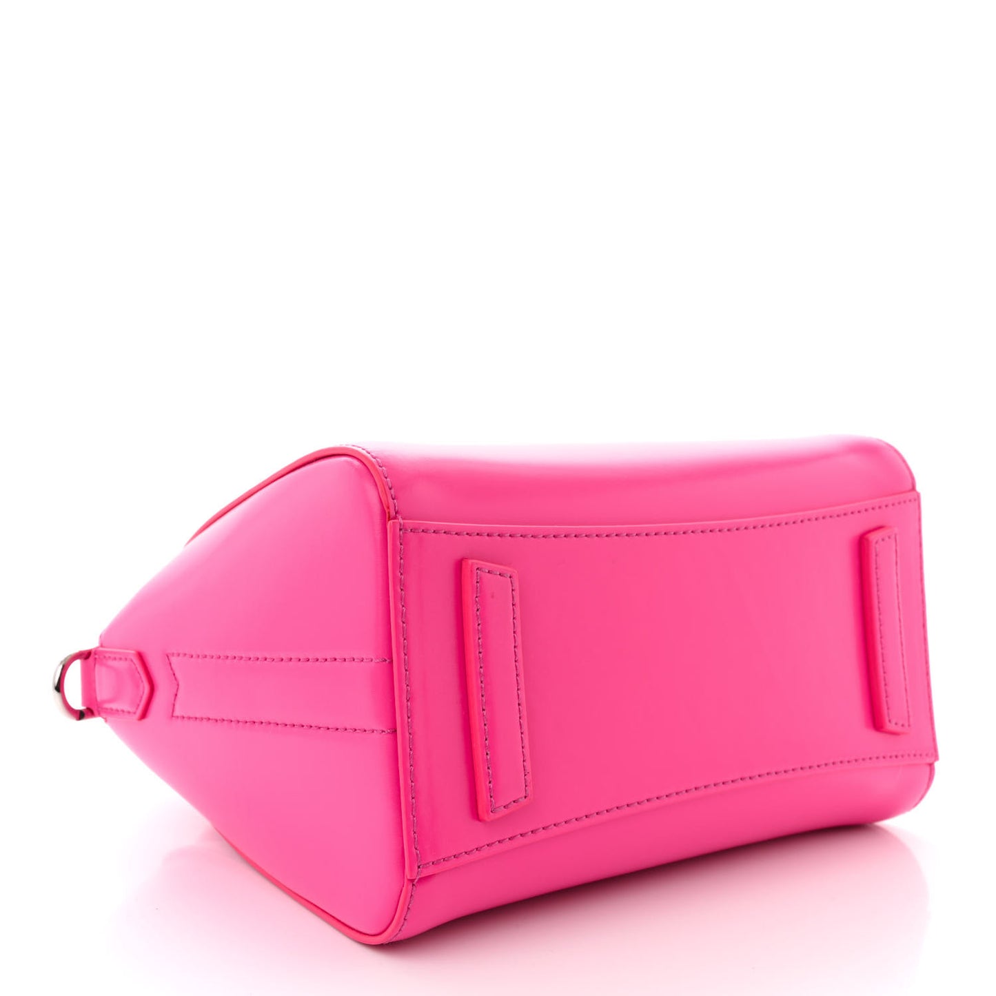 Shiny Lord Calfskin Mini Antigona Shocking Pink