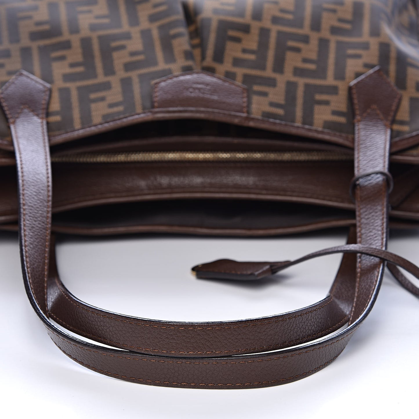 Zucca Vitello Artic Grande Shopping Tote Tobacco Castagna