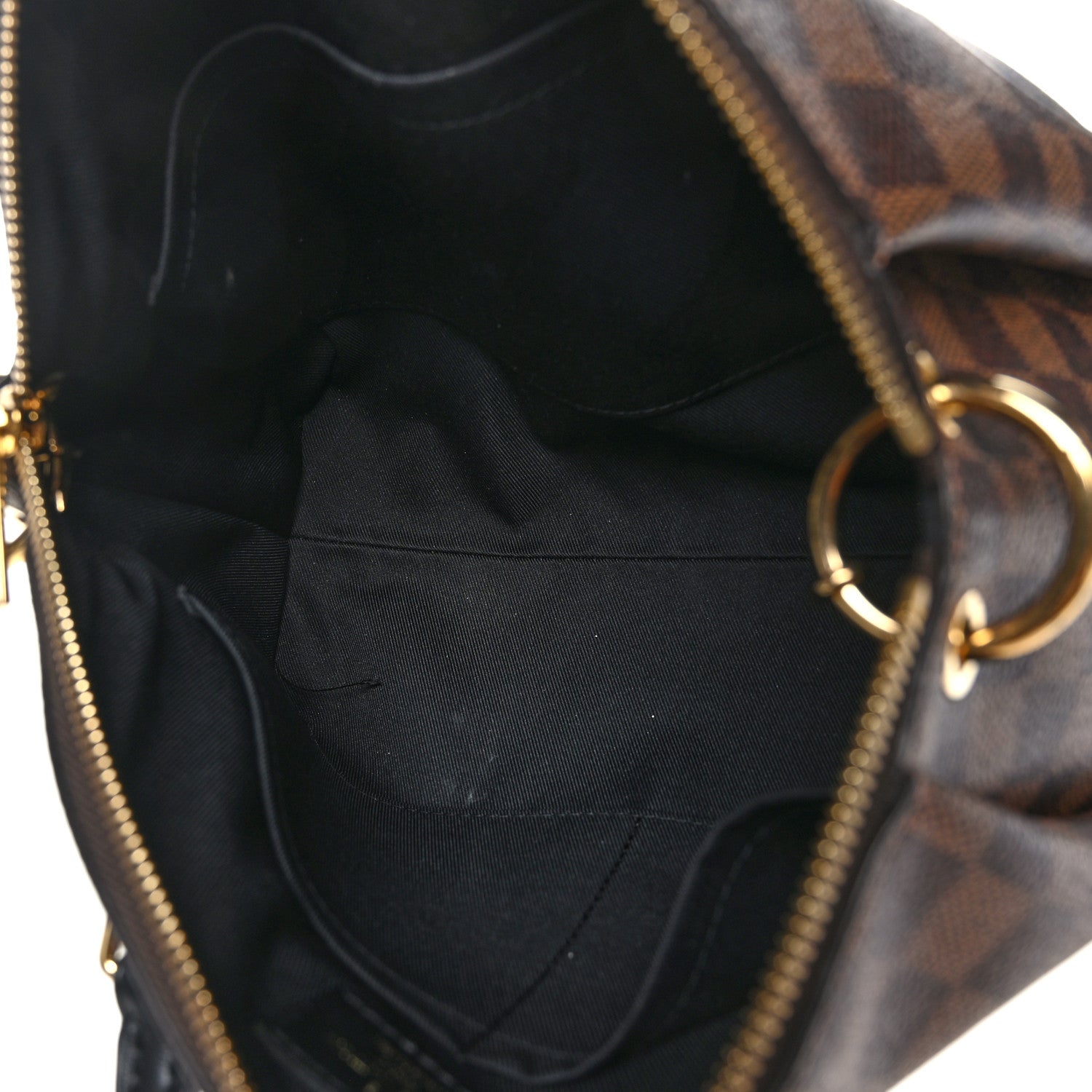 Louis Vuitton Damier Ebene Odeon Tote PM Black 5 of 8