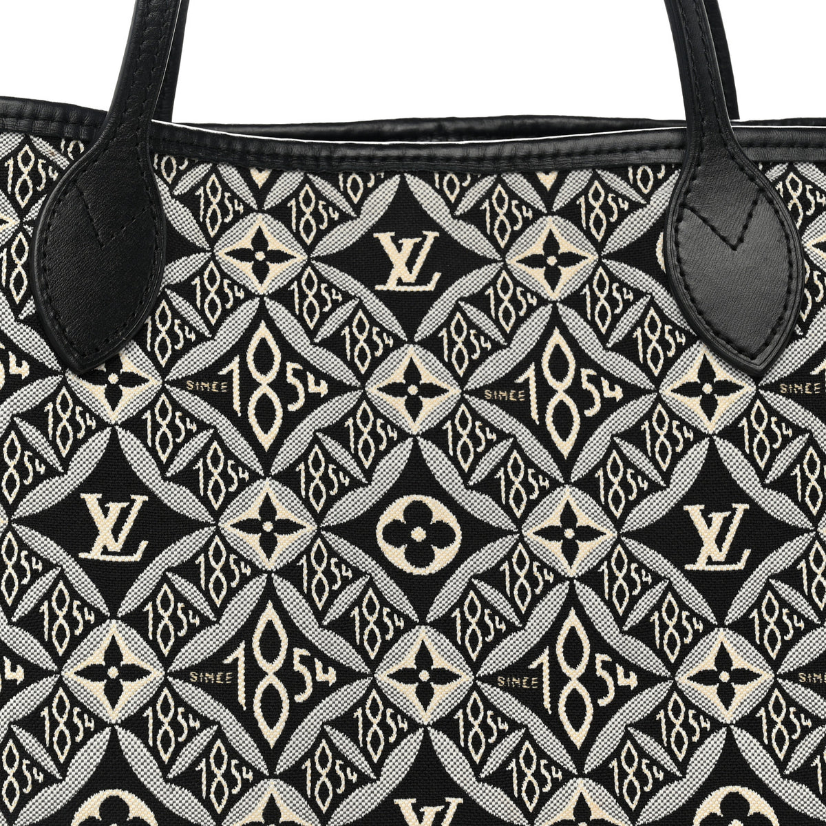 Jacquard Since 1854 Neverfull MM Grey