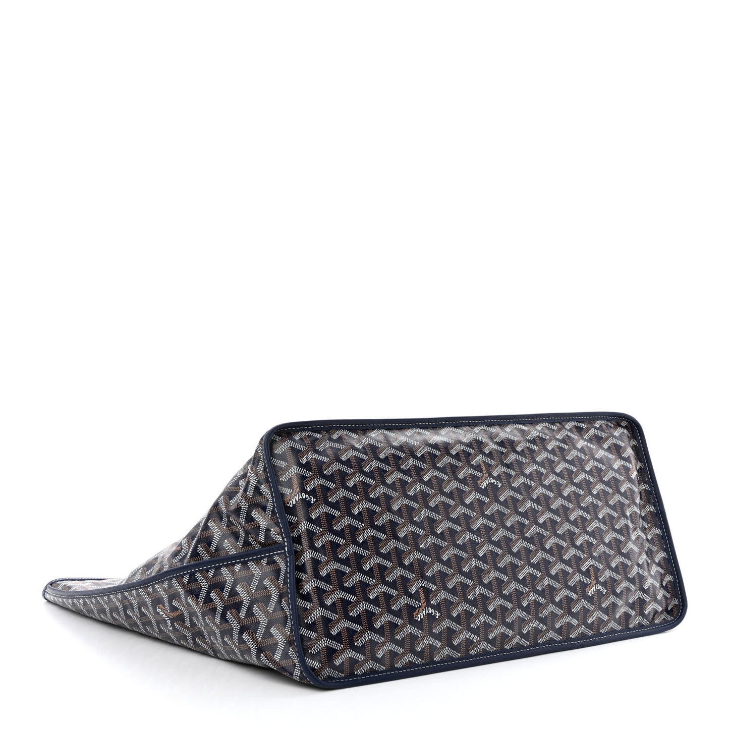 Goyardine Reversible Anjou GM Navy