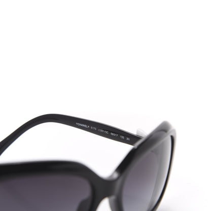 Chanel CC Bow Sunglasses 5170 Black 5 of 6