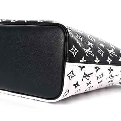 Louis Vuitton Empreinte Spring In The City Neverfull MM Black White Pink 9 of 11