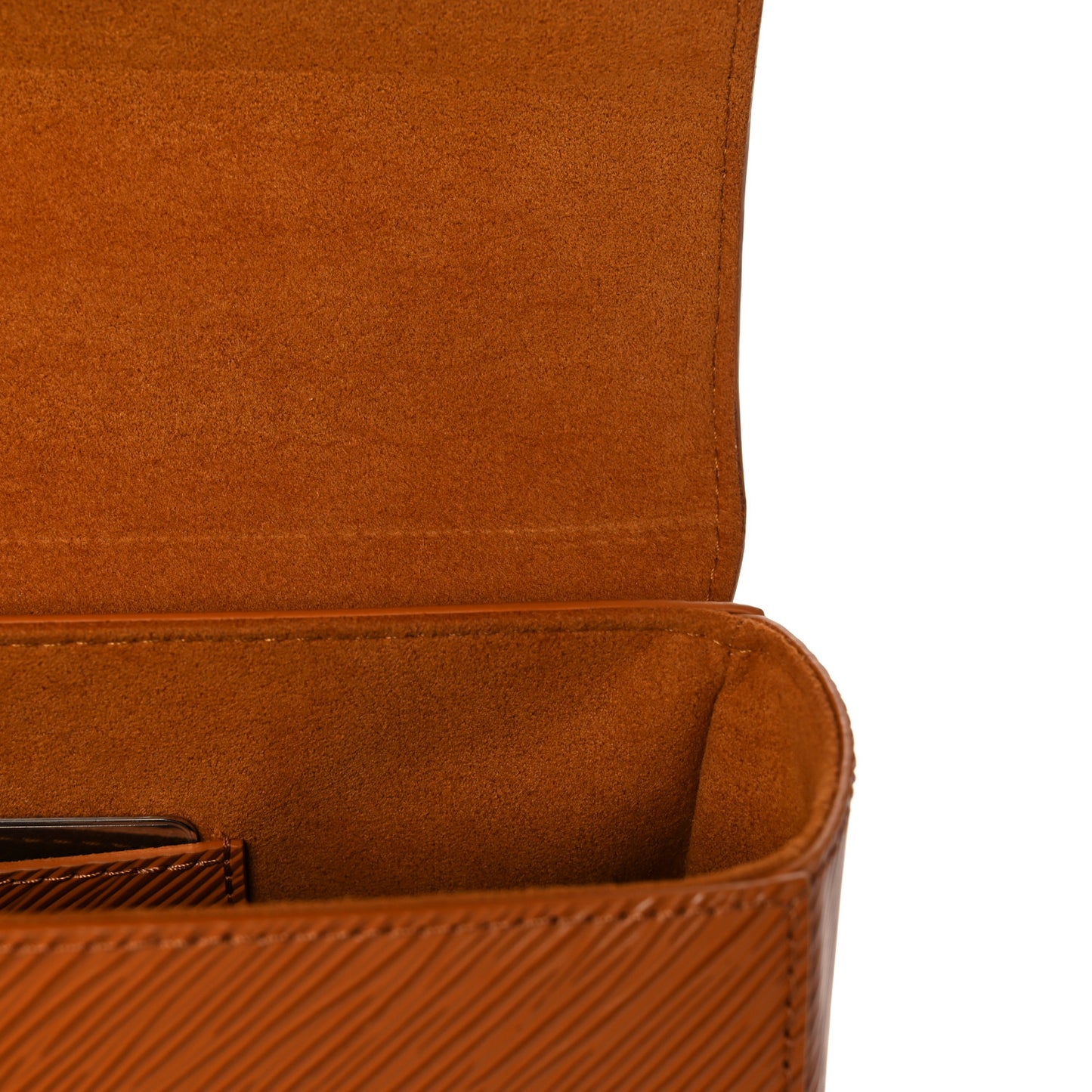 Epi Twist Shoulder Bag MM Gold Miel