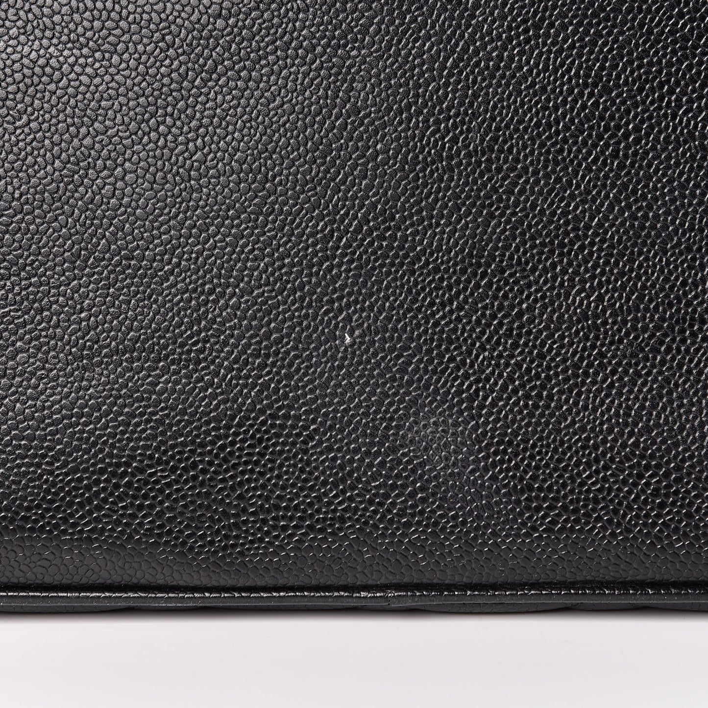 Caviar Quilted Medallion Tote Black