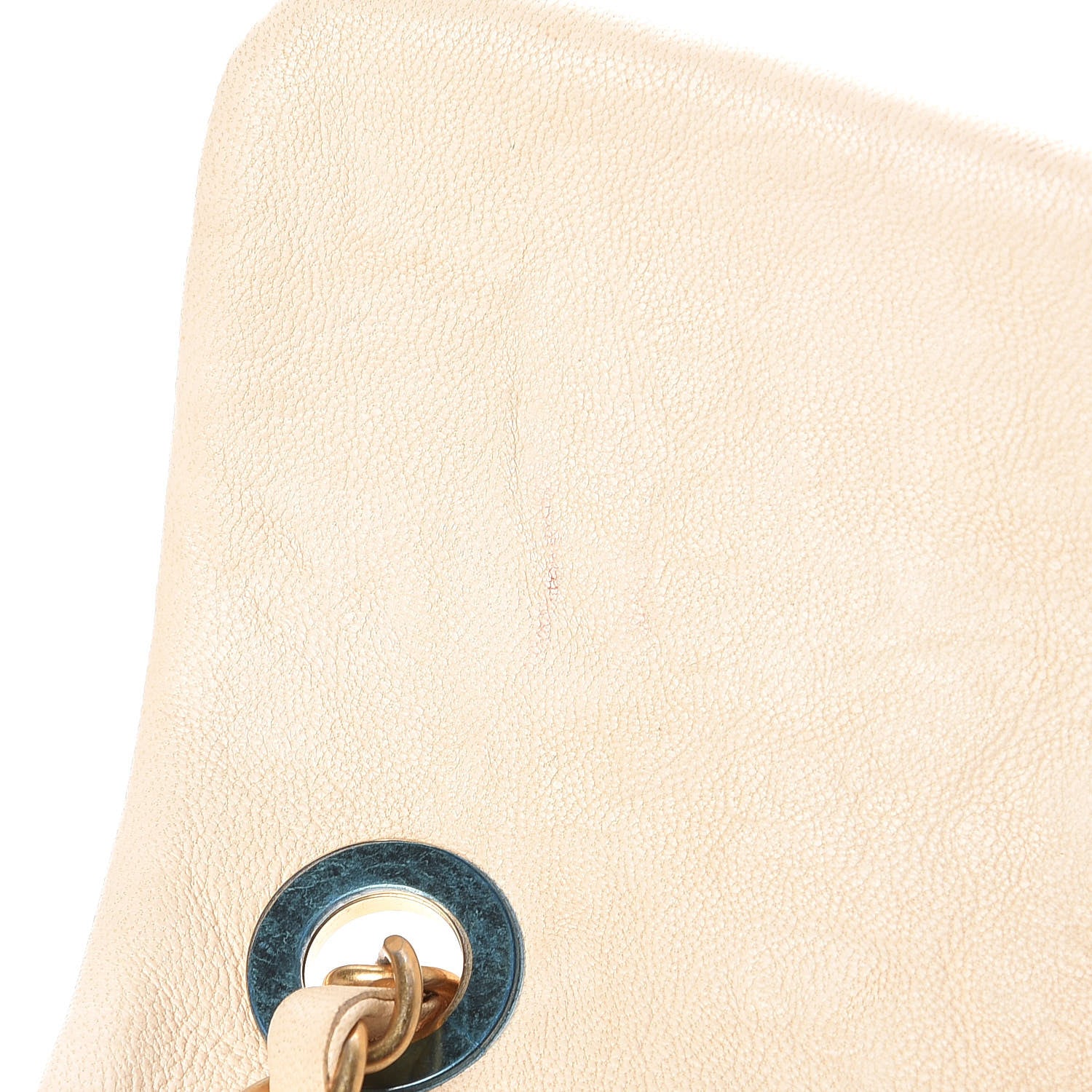 Chanel Calfskin Chevron Small Surpique Flap Ivory 8 of 16