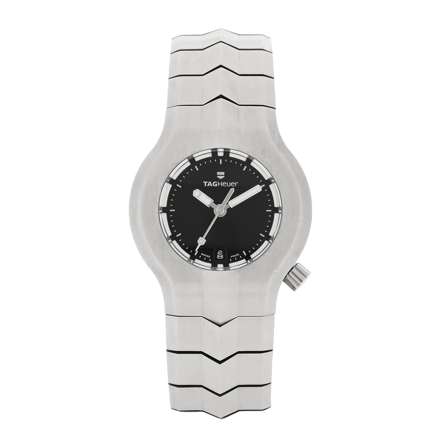 Tag Heuer Stainless Steel 29mm Alter Ego Quartz Watch Black WP1310-0 1 of 4