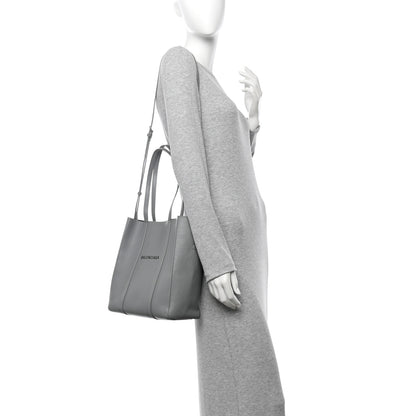 Balenciaga Calfskin XS Everyday Tote Balenciaga Grey Black 2 of 14