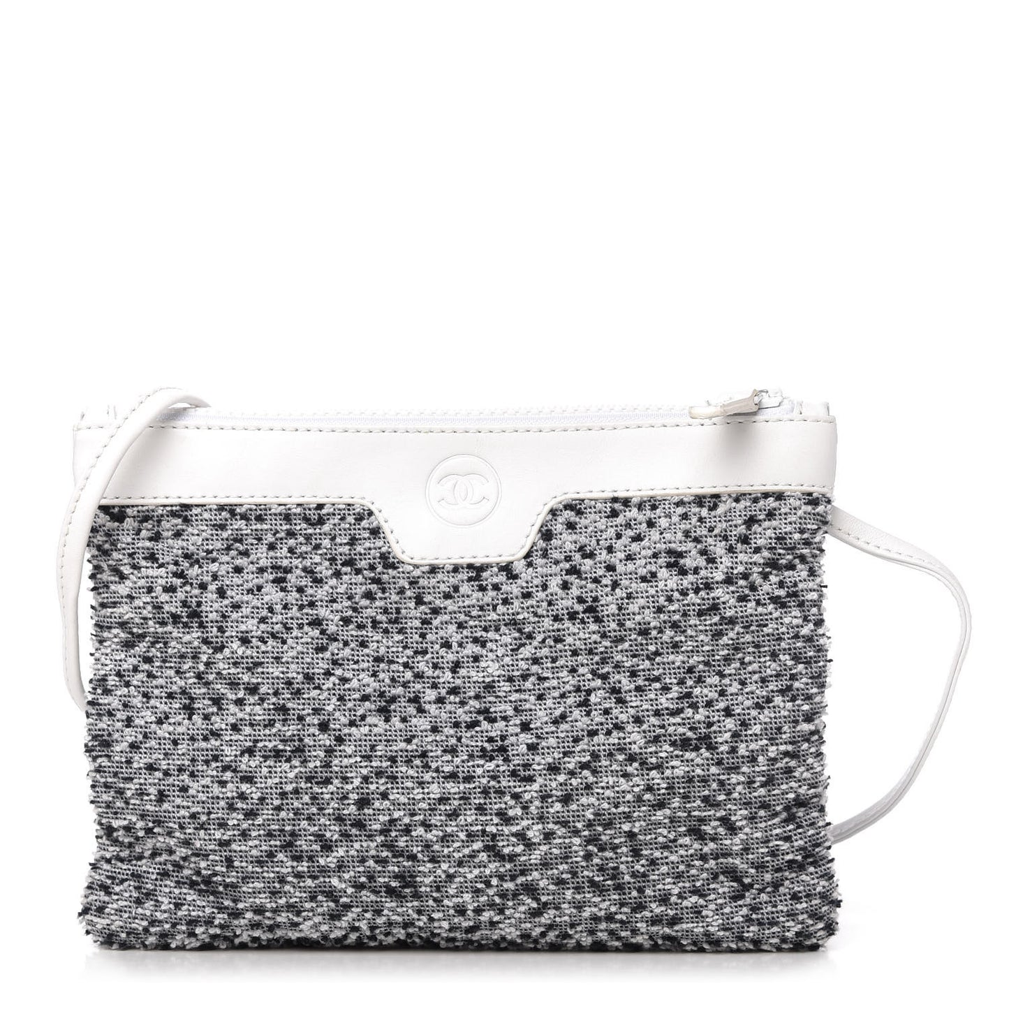 Terry Pouch White Black