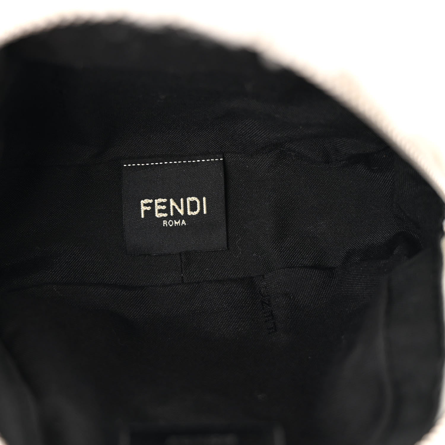 Fendi Sheepskin Karung Miniature Onigiri Bag White Ice Verde Alga 5 of 11