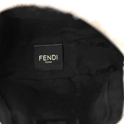 Fendi Sheepskin Karung Miniature Onigiri Bag White Ice Verde Alga 5 of 11