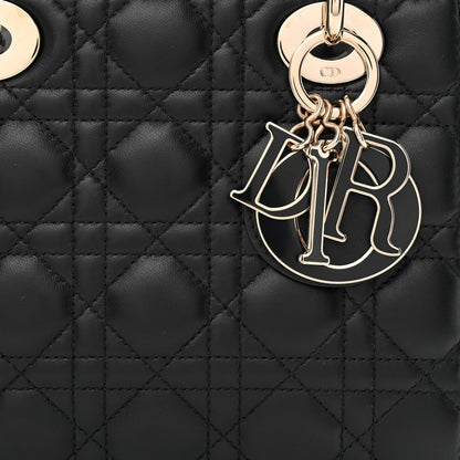 Christian Dior Lambskin Cannage Small My ABCDior Lady Dior Black 8 of 10