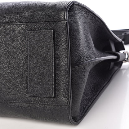 Saint Laurent Grained Calfskin Medium Souple Sac De Jour Duffle Black 8 of 9