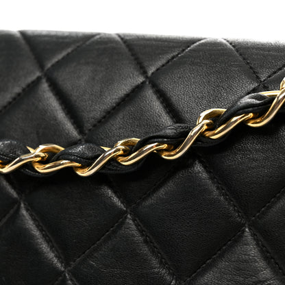 Chanel Lambskin Quilted XL Jumbo Single Flap Black 14 of 14