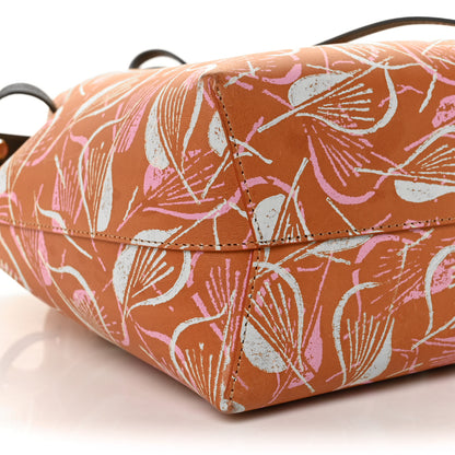 Mansur Gavriel X MARC CAMILLE CHAIMOWICZ Calfskin Mini Bucket Bag Orange Green 6 of 9