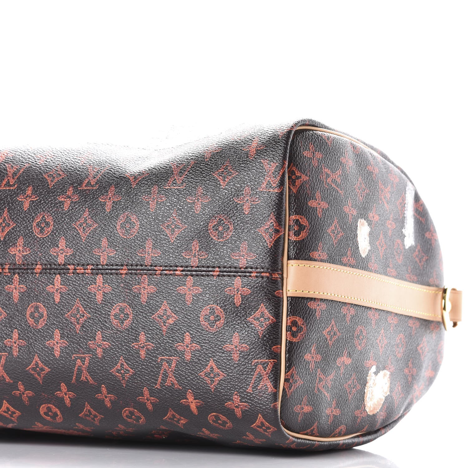 Louis Vuitton Catogram Speedy Bandouliere 30 Marron 7 of 10