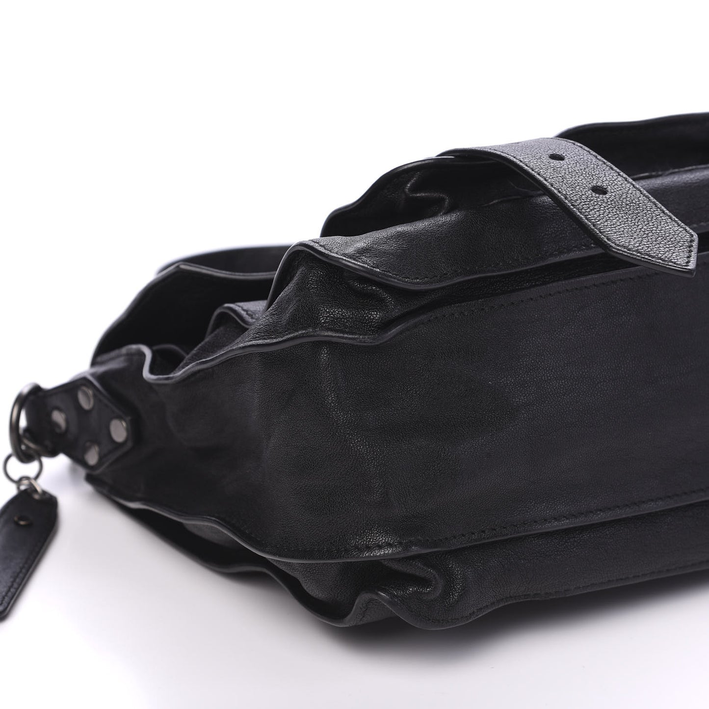 Lambskin Medium PS1 Satchel Black