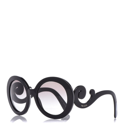 Prada Baroque Sunglasses SPR 27N Black 1 of 7