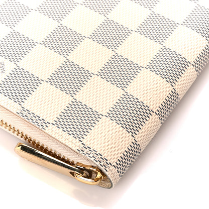 Louis Vuitton Damier Azur Zippy Wallet 9 of 10