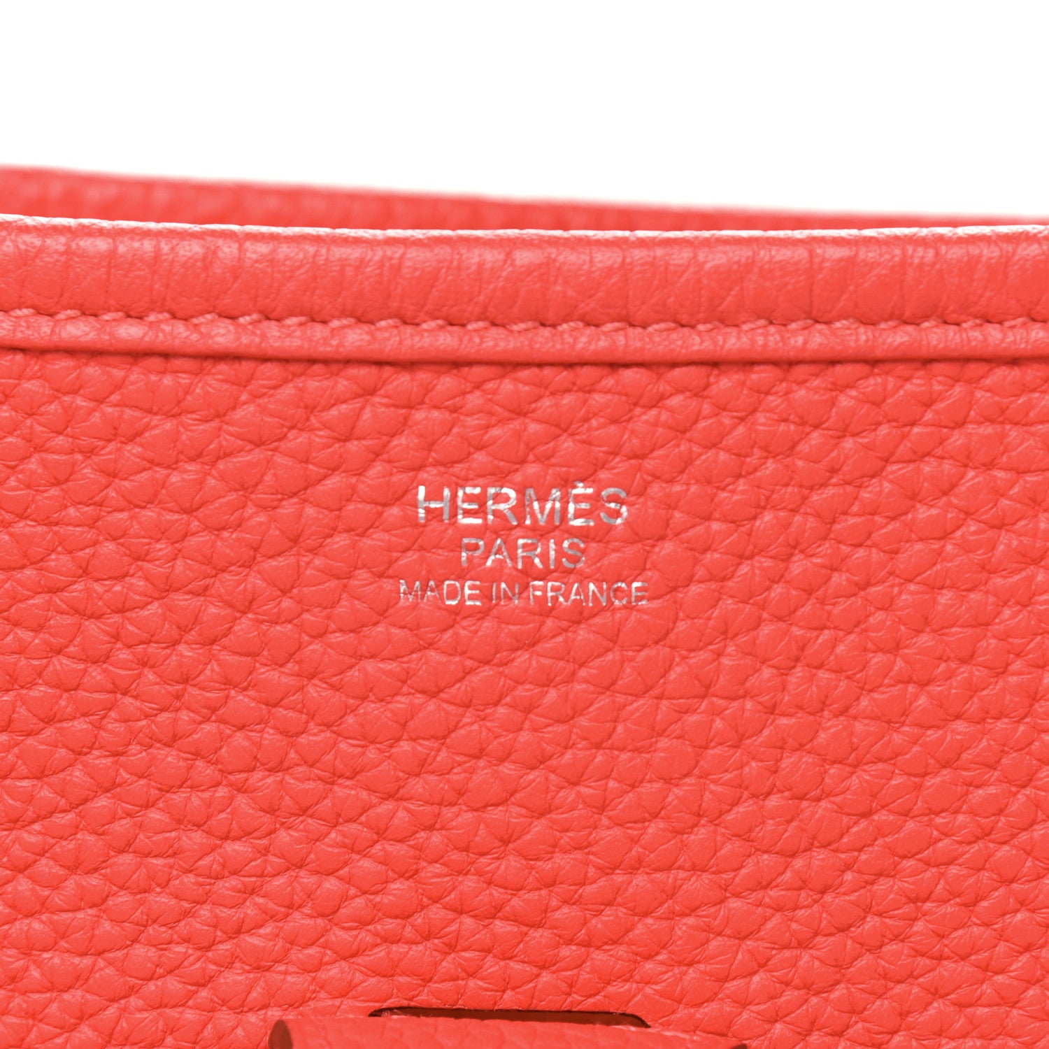 Hermes Taurillon Clemence Evelyne III GM Rose Jaipur 5 of 8
