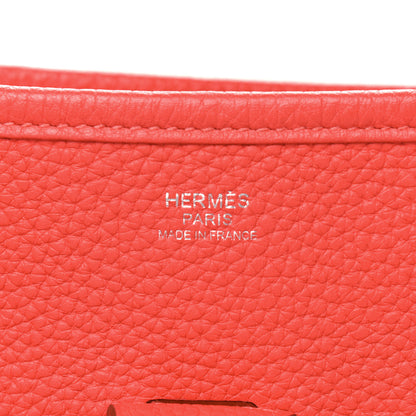 Hermes Taurillon Clemence Evelyne III GM Rose Jaipur 5 of 8