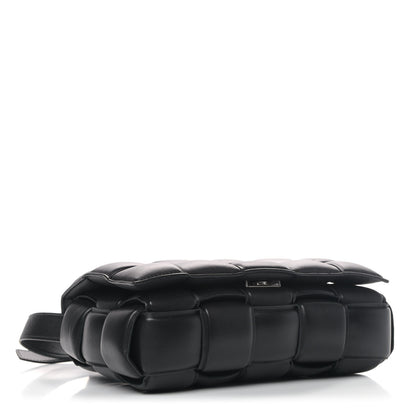Bottega Veneta Nappa Maxi Intreccio Padded Cassette Crossbody Bag Black 3 of 5