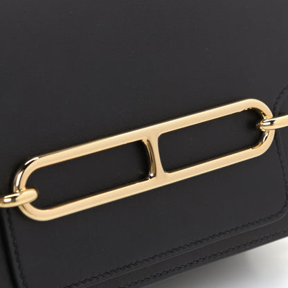 Hermes Evergrain Mini Sac Roulis Black 10 of 13