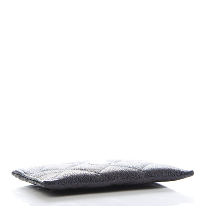 Chanel Iridescent Caviar Quilted Card Holder Black 4 of 9