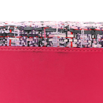 Christian Dior Tweed Medium Lady Dior Pink Multicolor 11 of 11