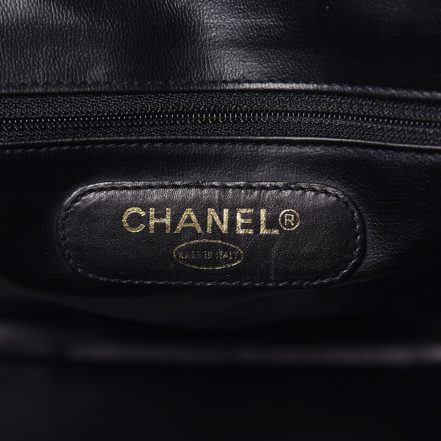 Chanel Calfskin Stitched Duffel Bag Black 6 of 14
